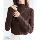 カットジャガードプチハイネックプルオーバ | alotta | 詳細画像16