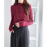 カットジャガードプチハイネックプルオーバ | alotta | 詳細画像23