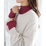 カットジャガードプチハイネックプルオーバ | alotta | 詳細画像25