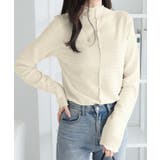 カットジャガードプチハイネックプルオーバ | alotta | 詳細画像27