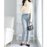 カットジャガードプチハイネックプルオーバ | alotta | 詳細画像29