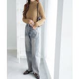 カットジャガードプチハイネックプルオーバ | alotta | 詳細画像7