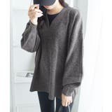 洗えるもちもち首回りすっきり見せVネッ | Viola e Viola | 詳細画像7