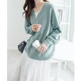 洗えるもちもち首回りすっきり見せVネッ | Viola e Viola | 詳細画像2