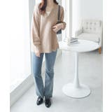 洗えるもちもち首回りすっきり見せVネッ | Viola e Viola | 詳細画像12