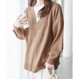 洗えるもちもち首回りすっきり見せVネッ | Viola e Viola | 詳細画像18