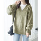 洗えるもちもち首回りすっきり見せVネッ | Viola e Viola | 詳細画像24