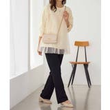 １枚着映えチュール重ねダンボールトップス | Viola e Viola | 詳細画像28 