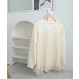 １枚着映えチュール重ねダンボールトップス | Viola e Viola | 詳細画像29 