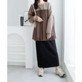 １枚着映えチュール重ねダンボールトップス | Viola e Viola | 詳細画像4 