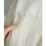 １枚着映えチュール重ねダンボールトップス | Viola e Viola | 詳細画像30 