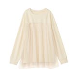 １枚着映えチュール重ねダンボールトップス | Viola e Viola | 詳細画像31 