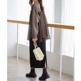 １枚着映えチュール重ねダンボールトップス | Viola e Viola | 詳細画像5 