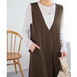 細見え深Ｖジャンパースカート | Viola e Viola | 詳細画像5 