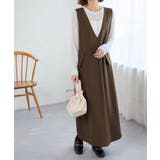 細見え深Ｖジャンパースカート | Viola e Viola | 詳細画像6 