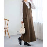 細見え深Ｖジャンパースカート | Viola e Viola | 詳細画像7 