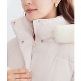 ファー付きミドル丈中綿コート | alotta | 詳細画像14 