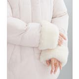 ファー付きミドル丈中綿コート | alotta | 詳細画像20 