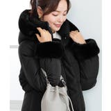 ファー付きミドル丈中綿コート | alotta | 詳細画像8 