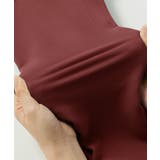 パール調ボタン柔らかカットソーゆるトップ | alotta | 詳細画像12