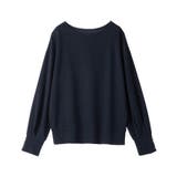 パール調ボタン柔らかカットソーゆるトップ | alotta | 詳細画像28