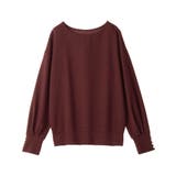 パール調ボタン柔らかカットソーゆるトップ | alotta | 詳細画像29