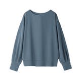 パール調ボタン柔らかカットソーゆるトップ | alotta | 詳細画像30