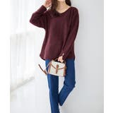 柔らかニットソー金ボタンゆるトップス | alotta | 詳細画像11