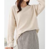 柔らかニットソー金ボタンゆるトップス | alotta | 詳細画像13