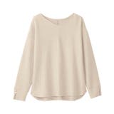 柔らかニットソー金ボタンゆるトップス | alotta | 詳細画像31