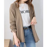 リップル素材着流しカーディガン | alotta | 詳細画像2 