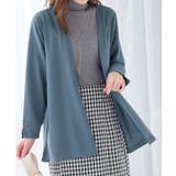 リップル素材着流しカーディガン | alotta | 詳細画像15 