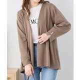 リップル素材着流しカーディガン | alotta | 詳細画像3 