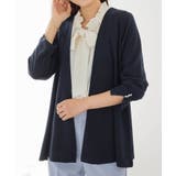 リップル素材着流しカーディガン | alotta | 詳細画像21 