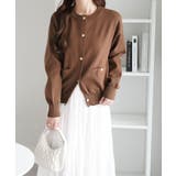 ゴールドボタンニットカーデ | Viola e Viola | 詳細画像2