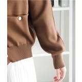 ゴールドボタンニットカーデ | Viola e Viola | 詳細画像5