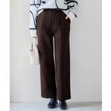 あったか裏起毛セミワイドパンツレギュラ | alotta | 詳細画像7 