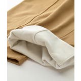 あったか裏起毛セミワイドパンツレギュラ | alotta | 詳細画像21 