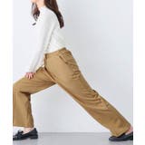 あったか裏起毛セミワイドパンツレギュラ | alotta | 詳細画像24 