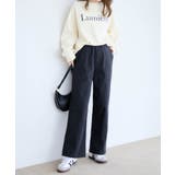 あったか裏起毛セミワイドパンツショート | alotta | 詳細画像2 