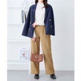 あったか裏起毛セミワイドパンツショート | alotta | 詳細画像18 