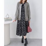 パールボタンニットカーディガン ミドル  | alotta | 詳細画像16 