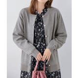 パールボタンニットカーディガン ミドル  | alotta | 詳細画像18 