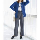 パールボタンニットカーディガン ミドル  | alotta | 詳細画像3 