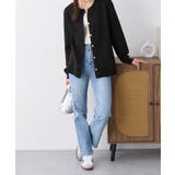 パールボタンニットカーディガン ミドル  | alotta | 詳細画像23 