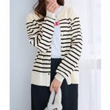 パールボタンニットカーディガン ミドル  | alotta | 詳細画像28 