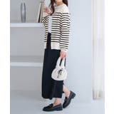 パールボタンニットカーディガン ミドル  | alotta | 詳細画像29 