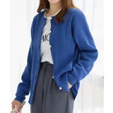 パールボタンニットカーディガン ミドル  | alotta | 詳細画像5 