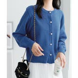 パールボタンニットカーディガンショート | alotta | 詳細画像9