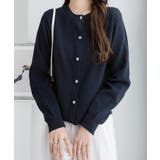 パールボタンニットカーディガンショート | alotta | 詳細画像15